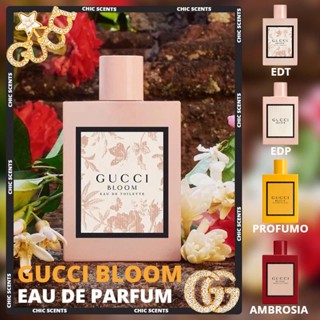 แท้ gucci bloom eau de parfum น้ำหอมผู้หญิง 100ML Blossom Series