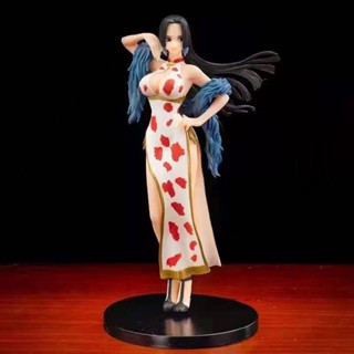 Figure [รุ่นคุณภาพสูง] One Piece Model Boya Hancock Group Standing Scenery One Piece Sweetheart Style Pirate Cheongsam