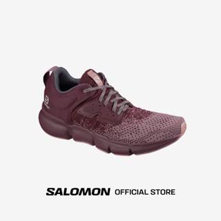 SALOMON PREDICT SOC W SHOES สี FLINT/WINE TASTING/B รองเท้าวิ่ง