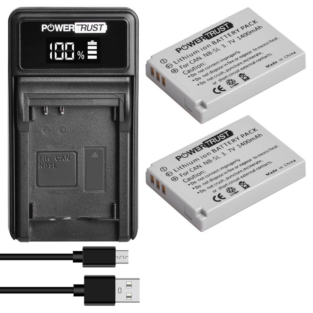 แบตเตอรี่ NB-5L/เครื่องชาร์จสำหรับ S100 Canon PowerShot,S110,SD700,SD800,SX200,SD900คือ,SD950คือ,SD9