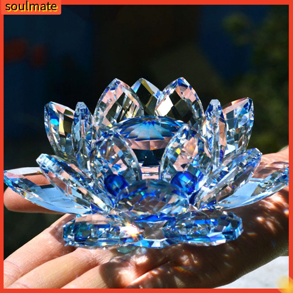 <Soulmate> ดอกบัวคริสตัลประดิษฐ์สําหรับตกแต่งงานแต่งงาน