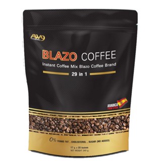 กาแฟเบลโซ่BLAZO COFFEE กาแฟเพื่อสุขภาพ (29 IN 1) ตรา เบลโซ่คอฟฟี่ผลิตจากเมล็ดกาแฟ สายพันธุ์สเปน