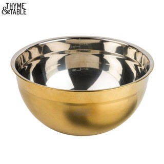 ส่งเร็ว⚡️ Thyme Table Stainless Steel Mixing Bowl ถ้วยผสมวัตถุดิบสแตนเลส