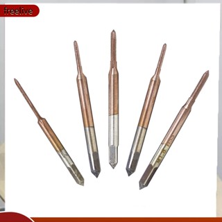 (freelive) M1 M1.2 M1.4 M1.6 M1.7 M1.8 Mini Machine Metric Thread HSS Screw Tap Drill Bit