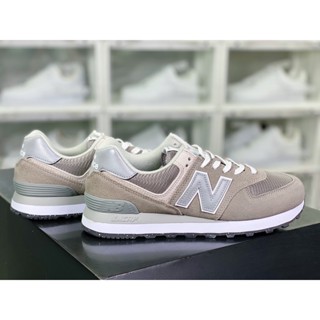 ของแท้ New Balance NB ML574LGI รองเท้าผ้าใบที่ทนต่อการสึกหรอ รองเท้าวิ่งสบายสำหรับผู้ชายและผู้หญิง รองเท้าลำลองระบายอากาศ