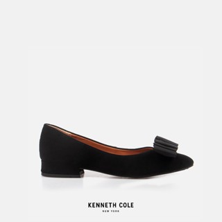 KENNETH COLE รองเท้าส้นแบนผู้หญิง รุ่น ATLAS FLAT สีดำ ( FLT - GS22ATF01-001 )