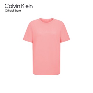 Calvin Klein เสื้อยืดผู้หญิง ทรง Slim รุ่น J219146 TA9 - สีชมพู