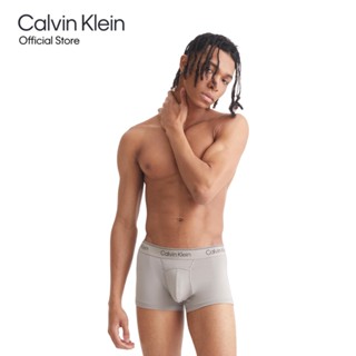 Calvin Klein กางเกงในชาย Athletic Micro ทรง Low Rise Trunk รุ่น NB3235 0SO - สีเทา