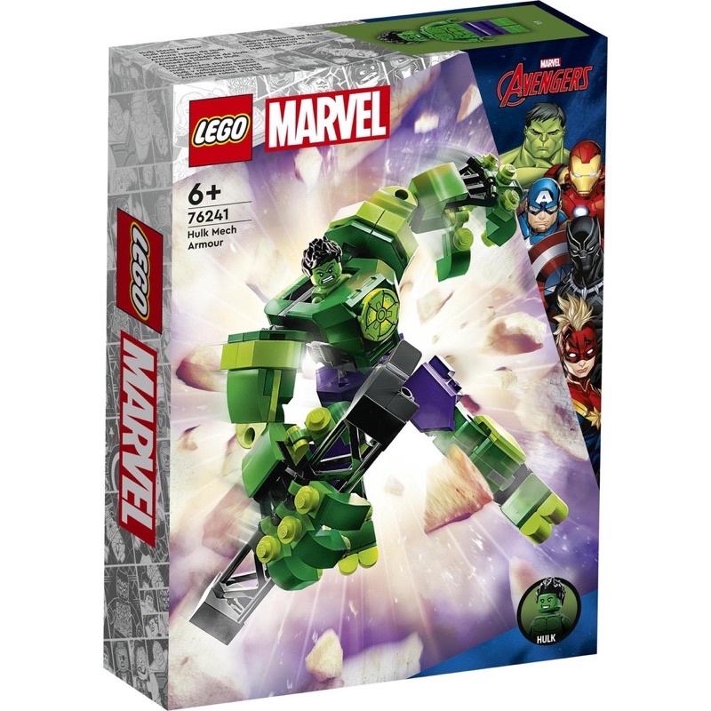 LEGO 76241: Super Heroes Marvel Hulk Mech Armour V29 ของใหม่ ของแท้ พร้อมส่ง