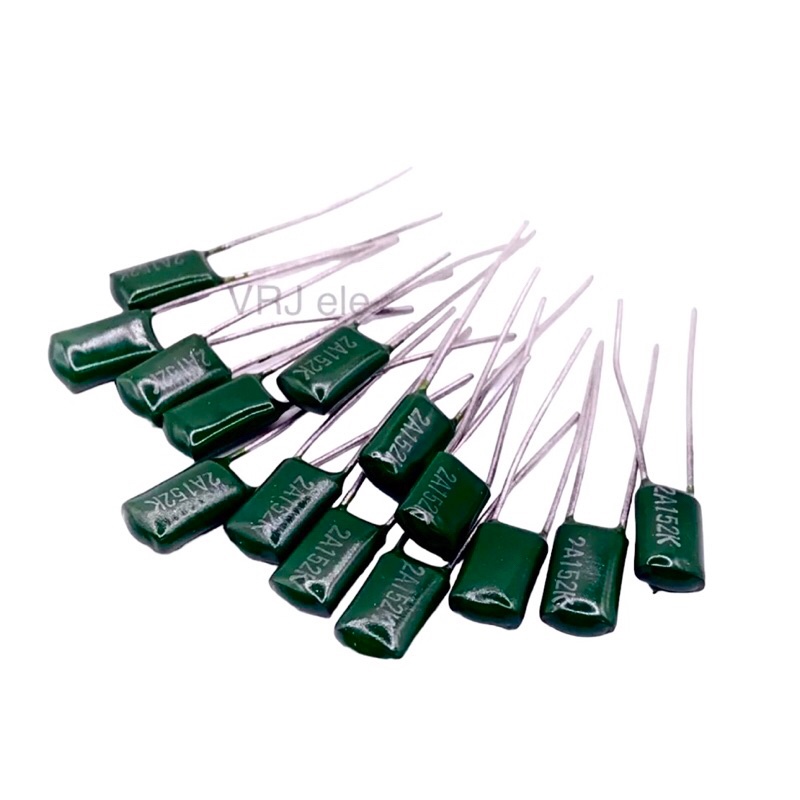 C Mylar ตัวเก็บปะจุ Capacitor Mylar 152/100V ซีไมล่า คาปาซิเตอร์ มีของพร้อมส่งในไทย