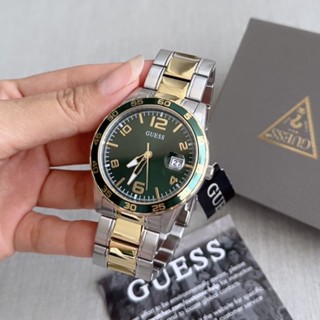 💥💐นาฬิกาข้อมือ NEW guess watchสายทูโทน สีเงิน ทอง