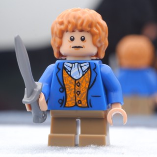 LEGO Lord Of The Rings and Hobbit Bilbo Baggins Blue Coat