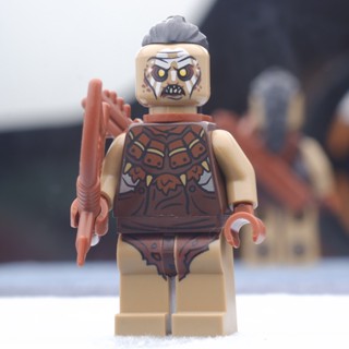 LEGO Lord Of The Rings and Hobbit Hunter Orc Top Knot