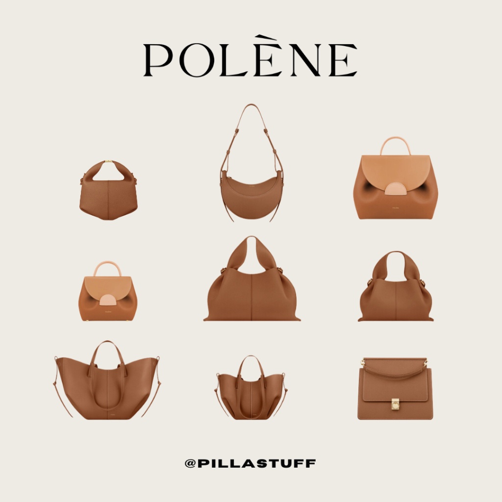 ถูกที่สุด แท้100% Pre Polene Paris Bag กระเป๋าโพลีนทุกรุ่น [สีแจ้งในแชท]