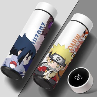 Naruto Uzumaki Hy ga Hinata Uchiha Sasuke Hatake Kakashi NARUTO NARUTO กระติกน้ําร้อนอัจฉริยะ วัดอุณหภูมิได้สูง สเตนเลส 304 สําหรับนักเรียน