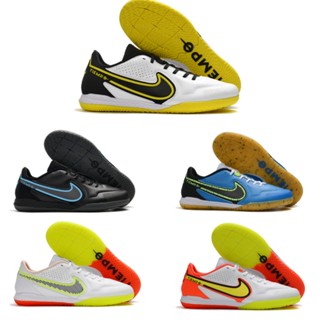 Nike Legend 9 generation รองเท้าฟุตบอล พื้นแบน แบบถัก สําหรับฝึกซ้อม 39-45