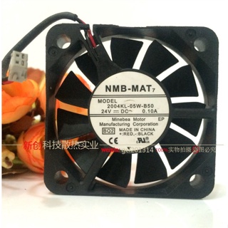 พัดลมระบายความร้อน NMB 2004KL-05W-B60 B30 B50 24V 0.16A 0.15A 0.10A 5 ซม. 5010