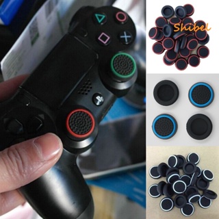 HOT_ 4 ชิ้นนิ้วหัวแม่มือซิลิโคนติดหมวกปกคลุมสำหรับ PS3 PS4 XBOX