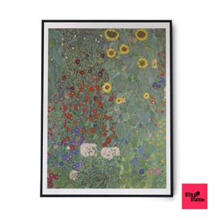 โปสเตอร์วินเทจตกแต่งผนังภาพวาด Gustav Klimts สำหรับแต่งห้อง