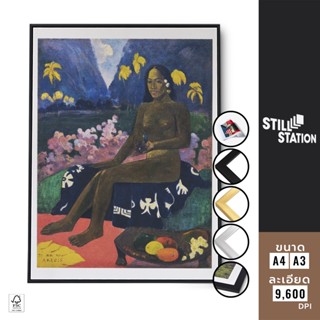 โปสเตอร์วินเทจภาพวาดของ Paul Gauguin สำหรับตกแต่งผนังห้องและบ้าน