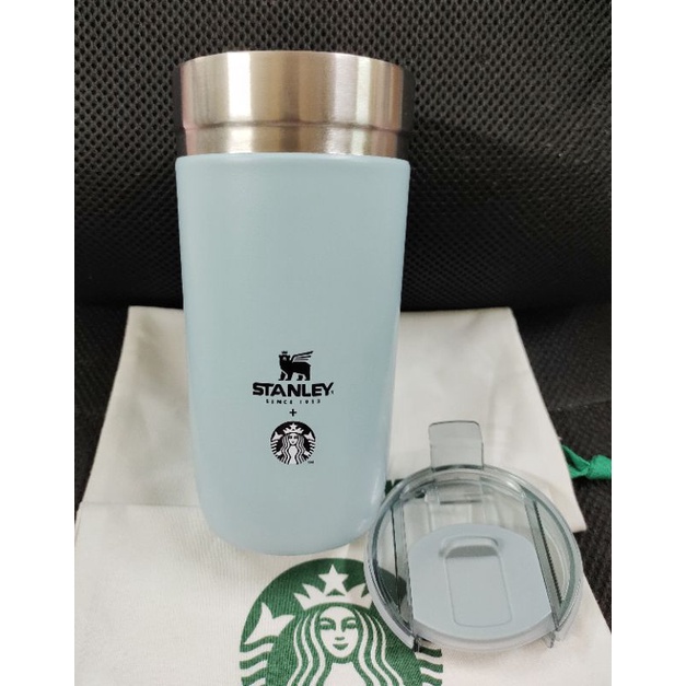 Starbucks Stainless Ash Blue Stanley Go Cup Iceland 16 Oz.