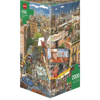 [สินค้าพรีออเดอร์] Heye Superhero Movie jigsaw puzzle จิ๊กซอว์นำเข้า 2000 ชิ้น