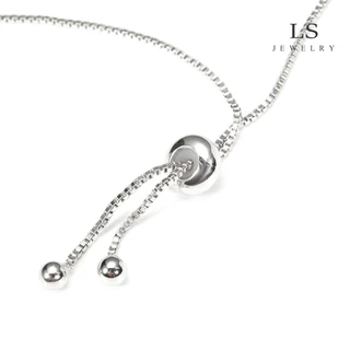 LS jewelry สร้อยข้อมือแฟชั่น สร้อยข้อมือผู้หญิง จี้หัวใจ สร้อยข้อมือเงินโลหะ น่ารัก เหมาะเป็นของขวัญ