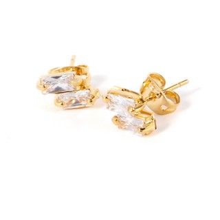 jewelry ต่างหู,ต่างหูแฟชั่น,ประดับเพชรต่างหูหนีบ,ต่างหูทอง 24K, ต่างหูเครื่องประดับ, ต่างหูแฟชั่นผู้หญิง, 301e