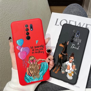 เคสโทรศัพท์มือถือ ซิลิโคนนิ่ม สีแคนดี้ สําหรับ Xiaomi Redmi 9 Redmi 9 Redmi9