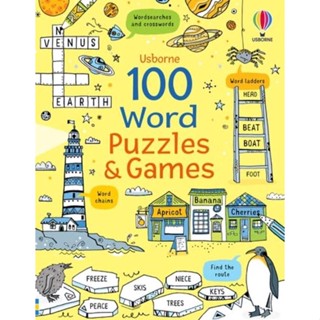 NEW! หนังสืออังกฤษ 100 Word Puzzles and Games (Puzzles, Crosswords and Wordsearches) [Paperback]