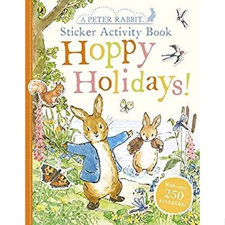 NEW! หนังสืออังกฤษ Peter Rabbit Hoppy Holidays Sticker Activity Book [Paperback]