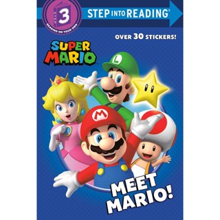 NEW! หนังสืออังกฤษ Meet Mario! (Nintendo) (Step into Reading) [Paperback]