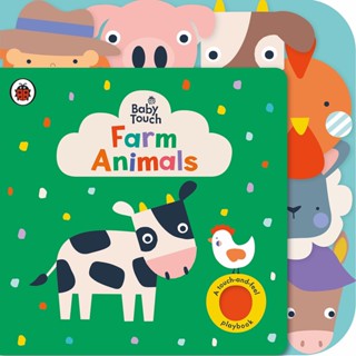 NEW! หนังสืออังกฤษ Baby Touch: Farm Animals : A touch-and-feel playbook (Baby Touch) (Board Book) [Hardcover]