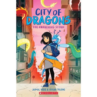 NEW! หนังสืออังกฤษ The Awakening Storm: a Graphic Novel (City of Drag ons #1) [Paperback]