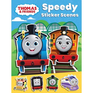 NEW! หนังสืออังกฤษ Thomas &amp; Friends: Speedy Sticker Scenes [Paperback]