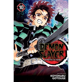 NEW! หนังสืออังกฤษ Demon Slayer: Kimetsu no Yaiba, Vol. 10 (Demon Slayer: Kimetsu no Yaiba) [Paperback]