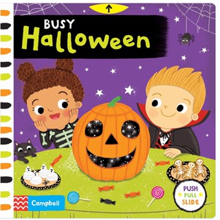 NEW! หนังสืออังกฤษ Busy Halloween (Campbell Busy Books) (Board Book) [Hardcover]