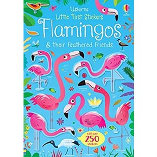 NEW! หนังสืออังกฤษ Little First Stickers Flamingos (Little First Stickers) [Paperback]