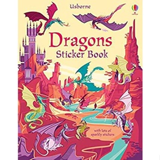 NEW! หนังสืออังกฤษ Dragons Sticker Book (Sticker Books) [Paperback]