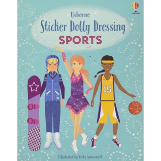 NEW! หนังสืออังกฤษ Sticker Dolly Dressing Sports (Sticker Dolly Dressing) [Paperback]