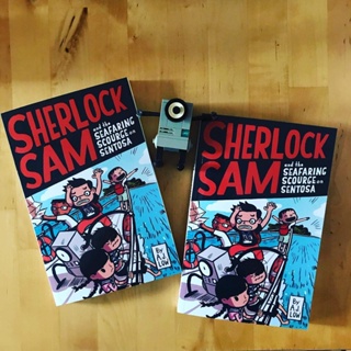 NEW! หนังสืออังกฤษ Sherlock Sam and the Seafaring Scourage on Sentosa