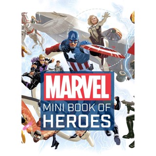 NEW! หนังสืออังกฤษ Marvel Comics: Mini Book of Heroes (Marvel) [Hardcover]