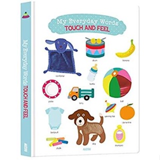 NEW! หนังสืออังกฤษ Everyday Words (My First Touch &amp; Feel) -- Hardback [Hardcover]
