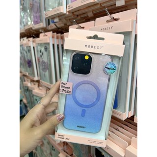 เคส กากเพชร ชาร์จแม่เหล็ก iPh14  / 13 Case MOBEST Mag ชาร์จแม่เหล็ก Repair TPU + อะคริลิค  (THพร้อมส่ง ในไทย)