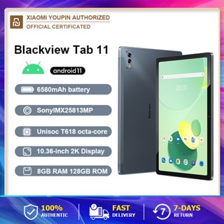 Blackview Tab 11 (8+128 GB) 10.36 นิ้ว 1200*2000 FHD+ IPS 4G Android 11 แบตเตอรี่ 6580mAh รองรับ Dual SIM,TF Card,WiFi