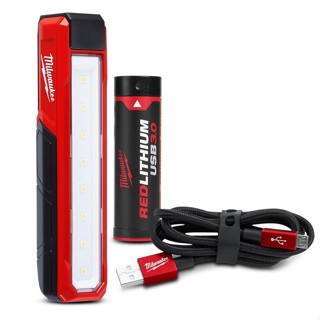 Milwaukee รุ่น L4FL301 4V 3.0Ah REDLITHIUM USB ชุดไฟฉายพกพาแบบชาร์จไฟได้ ของแท้100%