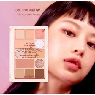 ของแท้!!!Peripera All Take Mood Technique Palette #03my autumn mood