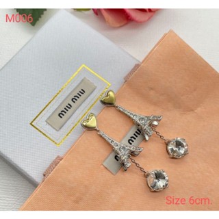 ต่างหู ตุ้มหู M พร้อมส่ง ถูกที่สุด!!งานดีสุด!!M006