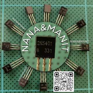 2N5401 TO-92 PNP 600mA 150V (งานแท้) แพ็คละ 10ตัว