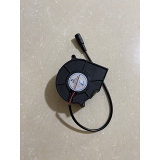 พัดลมหอยโข่ง12v ขนาด75mm